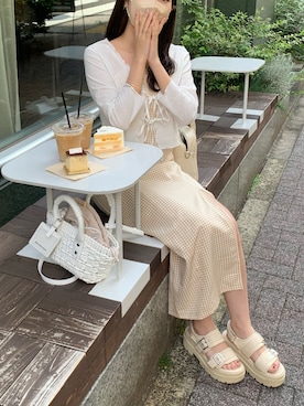 おはなさん（レディース・155cm）の夏コーディネート