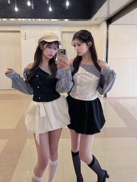 おはなさん（レディース・157cm）の春コーディネート