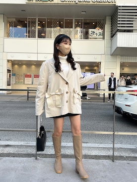 おはなさん（レディース・155cm）の冬コーディネート