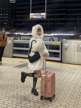 「フユコーデ」｜おはなさん（レディース・157cm）の冬コーディネート