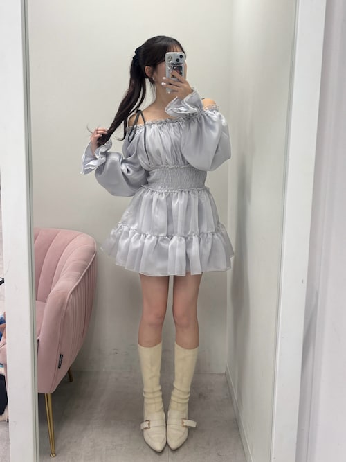 ティアードミニワンピース（ワンピース）｜one after another NICE