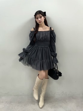 おはなさん（レディース・157cm）の春コーディネート