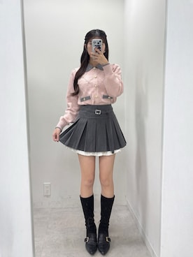 「one after another NICE CLAUP（ワンアフターアナザーナイスクラップ）のアイテム」を使った、おはなさん（レディース・157cm）の冬コーディネート