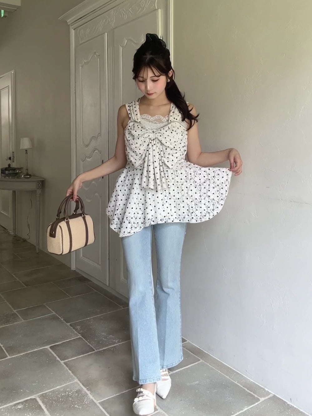 フロントリボンチュニックを使った人気ファッションコーディネート - WEAR