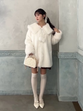 「アイテム（パンプス）」を使った、おはなさん（レディース・157cm）の秋コーディネート