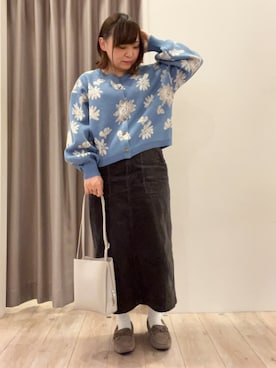 「リバーシブル」｜「アイテム（その他シューズ）」を使った、kitaさん（レディース・147cm）の冬コーディネート