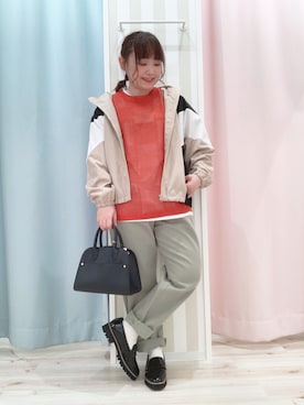 「DRESKIP（ドレスキップ）のアイテム（その他シューズ）」を使った、kitaさん（レディース・147cm）の春コーディネート