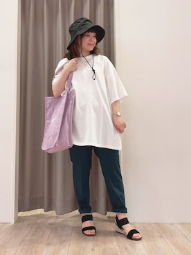 「KOODI（コーデ）のアイテム」を使った、kitaさん（レディース・147cm）の夏コーディネート