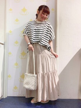 kitaさん（レディース・147cm）の夏コーディネート