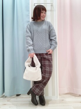 kitaさん（レディース・147cm）の冬コーディネート
