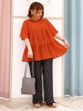 「レディース」｜kitaさん（レディース・147cm）の夏コーディネート