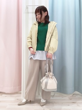 kitaさん（レディース・147cm）の春コーディネート