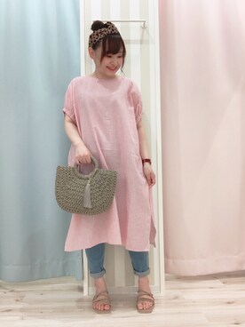 kitaさん（レディース・147cm）の夏コーディネート