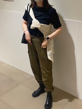 𝐦𝐢𝐬𝐚さん（レディース・161cm）の秋コーディネート