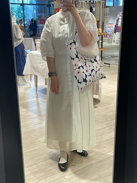 「キレイめコーデ」｜「アイテム（ソックス/靴下）」を使った、𝐦𝐢𝐬𝐚さん（レディース・161cm）の秋コーディネート