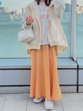 𝐦𝐢𝐬𝐚さん（レディース・161cm）の春コーディネート