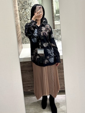 「アイテム（ブーツ）」を使った、potatosaladさん（レディース・156cm・40代）の秋コーディネート