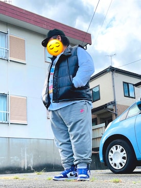 「ロンＴ」｜しょ～たんさん（メンズ・181cm）の秋コーディネート