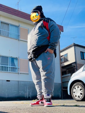 「Jordan」｜「アイテム（腕時計）」を使った、しょ～たんさん（メンズ・181cm）の秋コーディネート