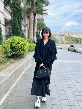 Yu-Hsing Wangさん(レディース・160cm)の春コーディネート