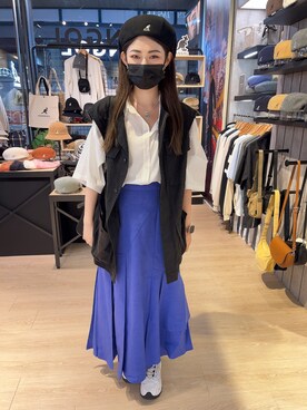 「紫色穿搭」｜Yu-Hsing Wangさん（レディース・160cm）の秋コーディネート