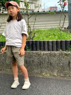  kamomachさん（キッズ・120cm）の夏コーディネート