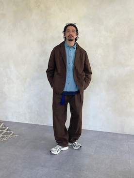 Genki Nakamuraさん（メンズ・179cm）の春コーディネート