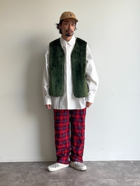 Genki Nakamuraさん（メンズ・179cm）の夏コーディネート