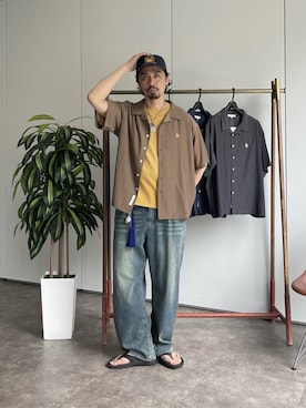 Genki Nakamuraさん(メンズ・179cm)の春コーディネート