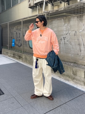 Genki Nakamuraさん(メンズ・179cm)の春コーディネート