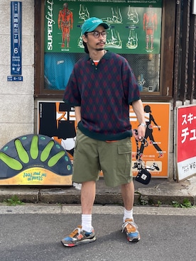 Genki Nakamuraさん（メンズ・179cm）の春コーディネート