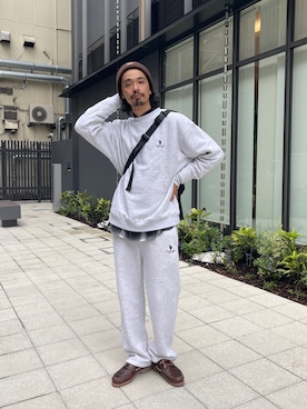 「Dickies（ディッキーズ）のアイテム（帽子）」を使った、Genki Nakamuraさん（メンズ・179cm）の秋コーディネート