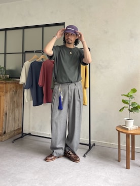 Genki Nakamuraさん(メンズ・179cm)の春コーディネート