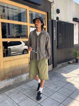 Genki Nakamuraさん（メンズ・179cm）の夏コーディネート