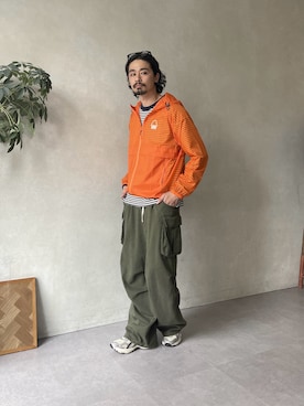 「アイテム（ブルゾン）」を使った、Genki Nakamuraさん（メンズ・179cm）の春コーディネート