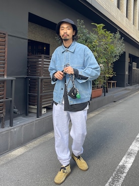 Genki Nakamuraさんの（Clarks | クラークス）を使ったコーディネート