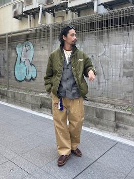 Genki Nakamuraさん（メンズ・179cm）の冬コーディネート