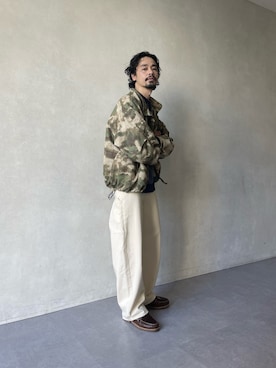 「Timberland（ティンバーランド）のアイテム」を使った、Genki Nakamuraさん（メンズ・179cm）の春コーディネート