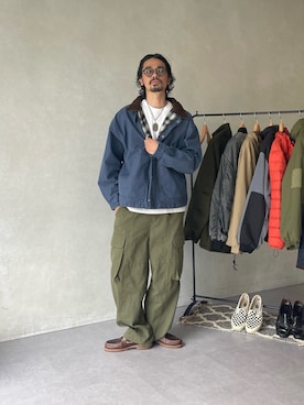 「アイテム（パンツ）」を使った、Genki Nakamuraさん（メンズ・179cm・30代）の秋コーディネート