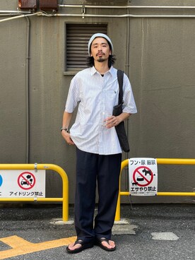 Genki Nakamuraさん(メンズ・179cm)の夏コーディネート