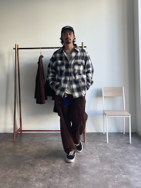 Genki Nakamuraさん（メンズ・179cm）の秋コーディネート