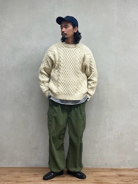 Genki Nakamuraさん(メンズ・179cm)の冬コーディネート