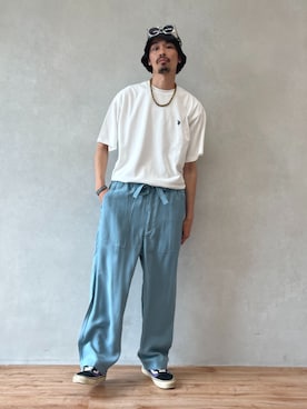 Genki Nakamuraさん（メンズ・179cm）の夏コーディネート