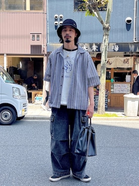 Genki Nakamuraさん(メンズ・179cm)の春コーディネート