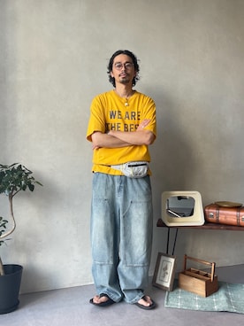 Genki Nakamuraさん（メンズ・179cm）の夏コーディネート