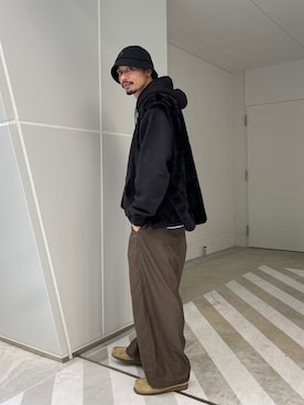 Genki Nakamuraさん（メンズ・179cm）の秋コーディネート