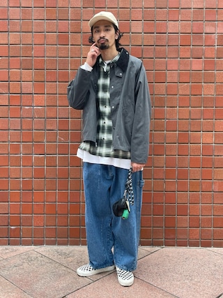 アメカジストリートコーデC-boy Style【No.98】オンブレ開襟シャツ Genki Nakamura(CPCM)｜CPCMのシャツ/ブラウスを使った