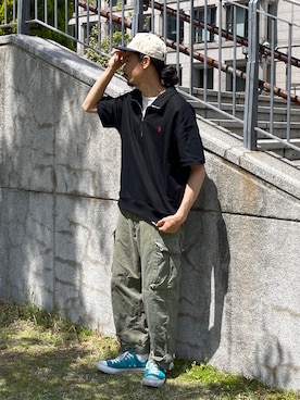 Genki Nakamuraさん（メンズ・179cm）の春コーディネート