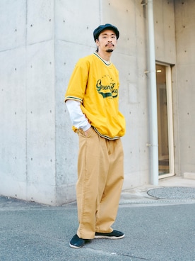 Genki Nakamuraさん（メンズ・179cm）の冬コーディネート