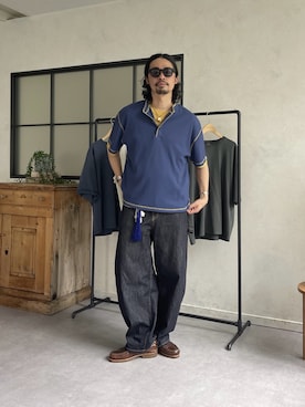 Genki Nakamuraさん(メンズ・179cm)の春コーディネート